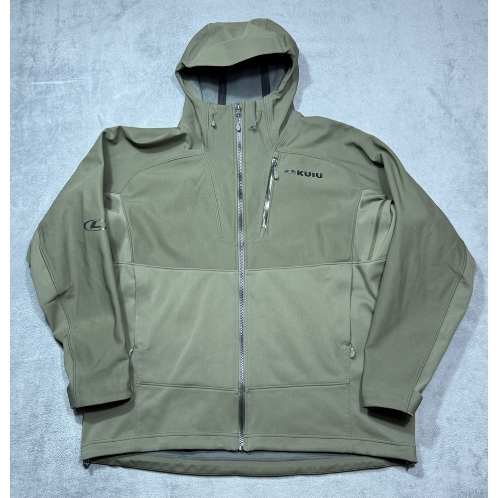 Kuiu Jacket Mens XXL AXIS Dermizax Wind Resistant Fleece Toray Fabric Gorpcore